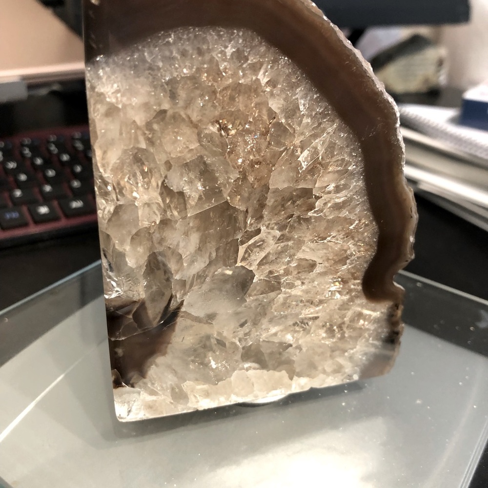 Beautiful Brown Agate Piece  1.3 kg